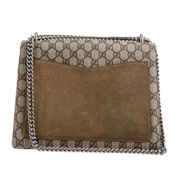 Gucci GG Supreme Canvas Shoulder Bag | Neutrals | FARFETCH Gucci GG Supreme Shoulder Bag